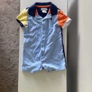 Ralph Lauren Baby Boys Soft Cotton Shortall